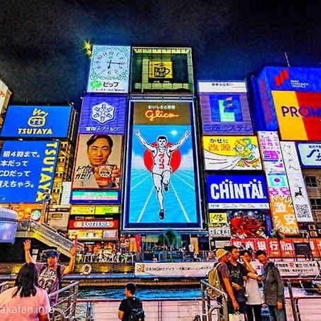 شقة ー 8Greige ー 2Min Dotonbori Namba Kuromon Osaka Usj Wifi Unlimited المظهر الخارجي الصورة