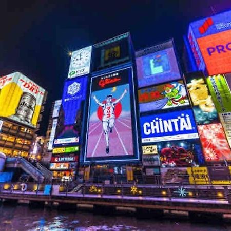 شقة ー 8Greige ー 2Min Dotonbori Namba Kuromon Osaka Usj Wifi Unlimited المظهر الخارجي الصورة